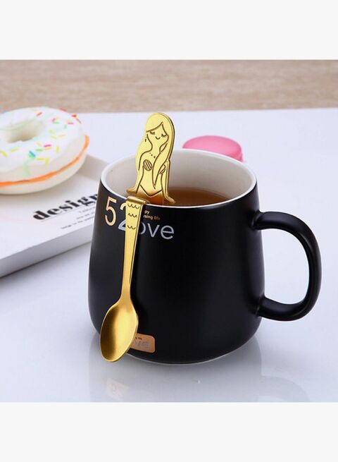 Everrich - Mermaid Stainless Steel Teaspoon Gold 17.4G