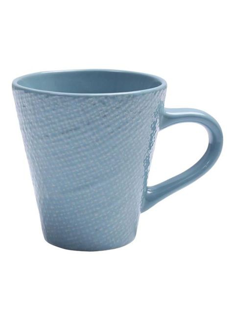 Royalford Dotted Stoneware Mug Blue 410ml