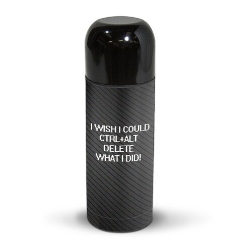 Ctrl+Alt Delete Thermos Flask