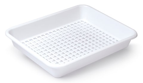 PLASTIC FORTE MEDIUM TRAY WITH STRAINER 11796