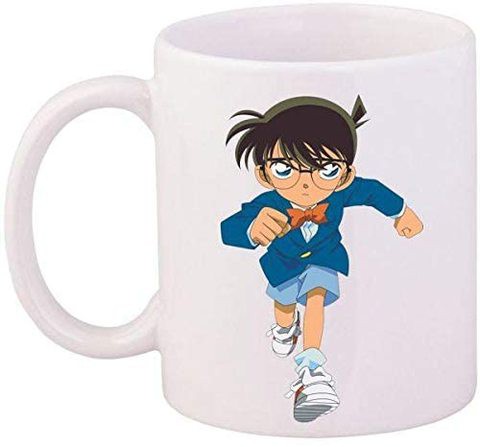 Papeyone The Anime Detective Conan Ceramic White Mug