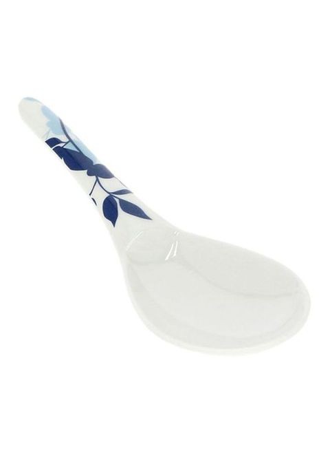 Delcasa Melamine Ware Rice Spoon White 12centimeter