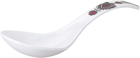 Dinewell - Jewels Melamine Serving Spoon 24.5 X 6.5 Cm-Dws5014Jw