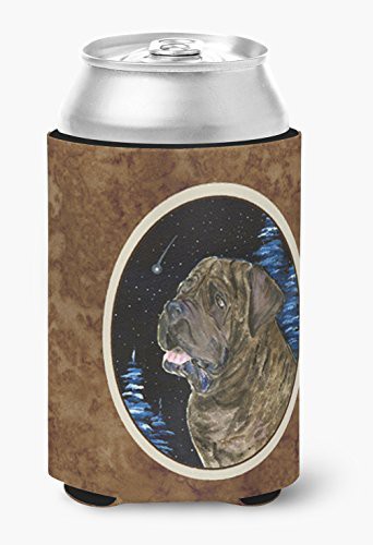 Caroline&#39;s Treasures Ss8463Cc Starry Night Mastiff Can Or Bottle Beverage Insulator Hugger, Can Hugger, Multicolor