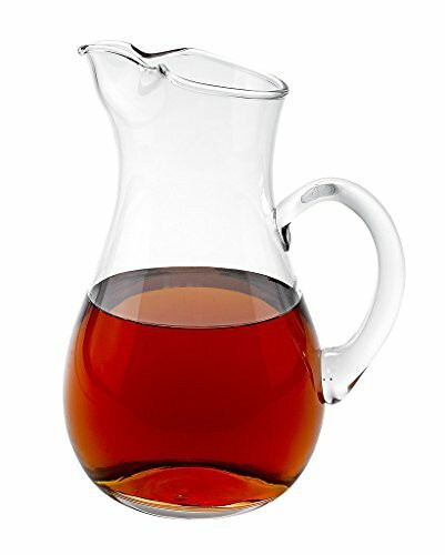 Badash - Zeus Mouth Blown Glass Pitcher H10-36 Oz.