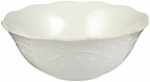 Lenox French Perle Serving Bowl, White -