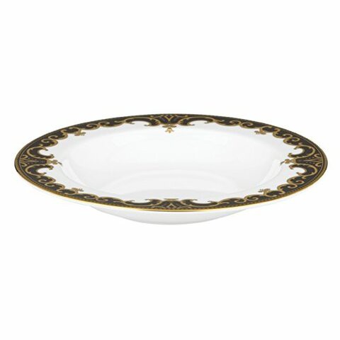 Lenox Marchesa Couture Night Pasta Rim Soup Bowl, Baroque