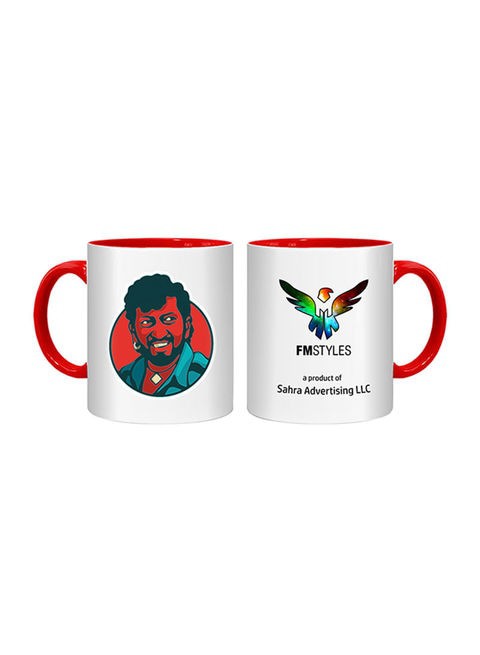 FMstyles Gabbar Singh Printed Mug Multicolour 10ounce