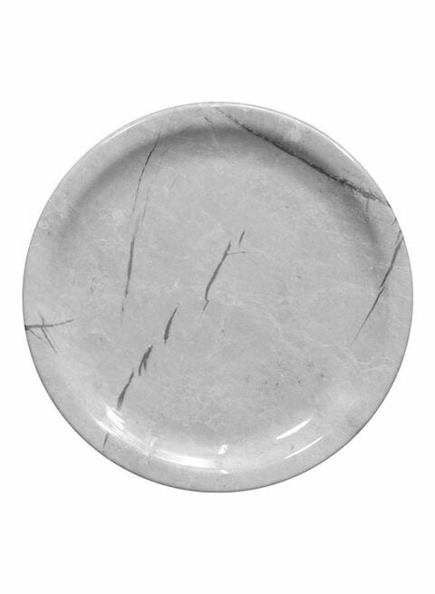 Royalford Round Dinner Plate Grey 11X18X5Cm