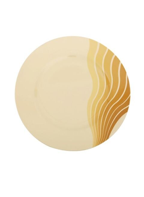 Royalford Radiant Thai Dinner Plate Yellow 9inch