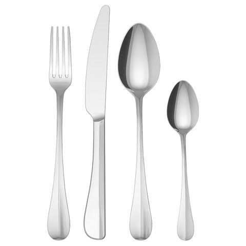 Gamman - 24-Piece Cutlery Set, Stainless Steel