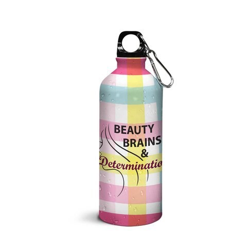 Girl Power: Beauty &amp; Brains Sipper Bottle