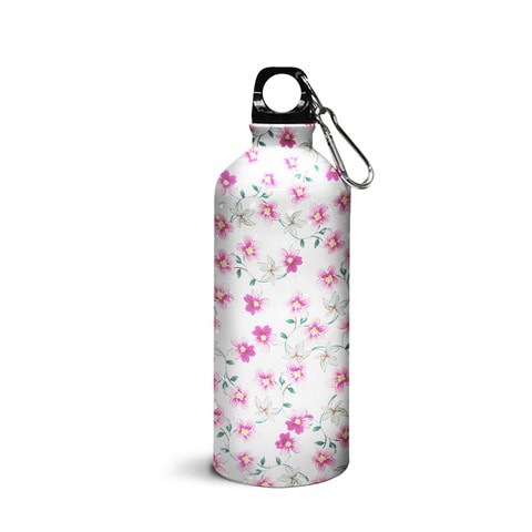 Linda Wood: Floral Pattern Sipper Bottle