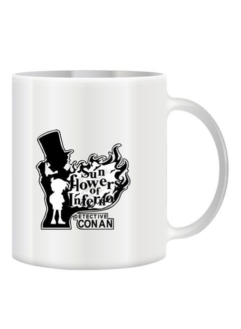 Giftex Detective Conan Mug White/Black 11Ounce