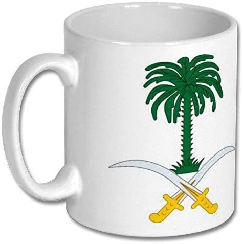 Other Ceramic Mug, White Color Saudi National Day