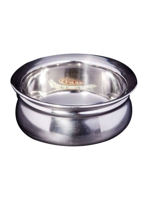 Steel Serving Bowl Silver 6x15.5centigram