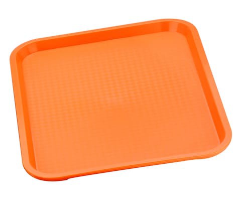 SUNNEX POLYPROPYLENE FAST FOOD TRAY - ORANGE