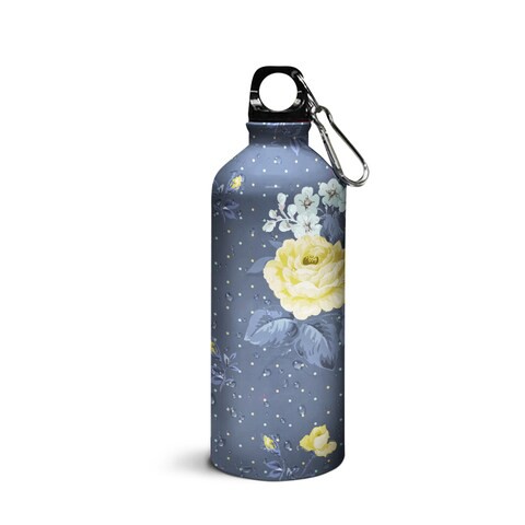 Linda Wood: Flower Pattern Sipper Bottle