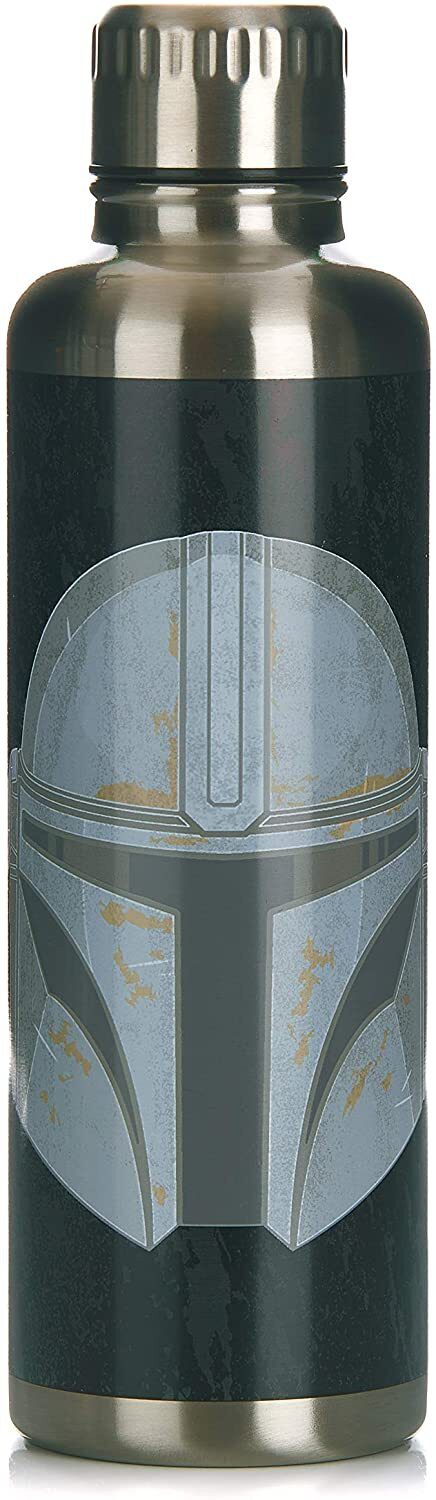 The Mandalorian Metal Water Bottle