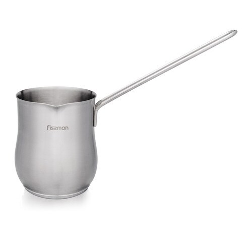 Fissman Coffee Pot 550 ml With Induction Bottom - Stainless Steel