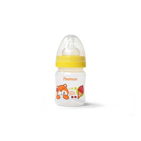 Fissman Feeding Bottle With Wide Neck 120ml (Plastic)