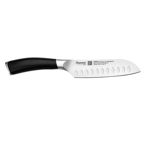 Santoku Knife Black/Silver 13cm