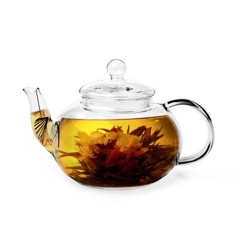 Tea Pot With Lid Clear 800ml