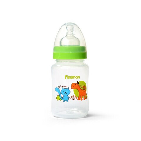 Fissman Feeding Bottle With Wide Neck 240ml (Plastic)