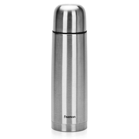 Stainless Steel Metallic Vacuum Flask Silver