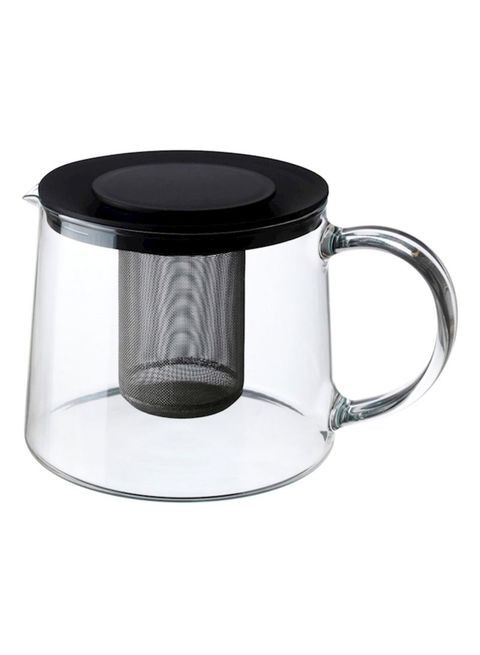 Generic Teapot With Infuser White