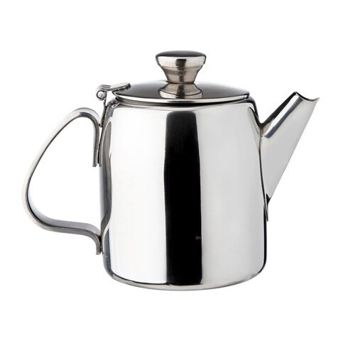 SUNNEX STAINLESS STEEL TEA POT 31330Q, 0.5 LITRE, SILVER