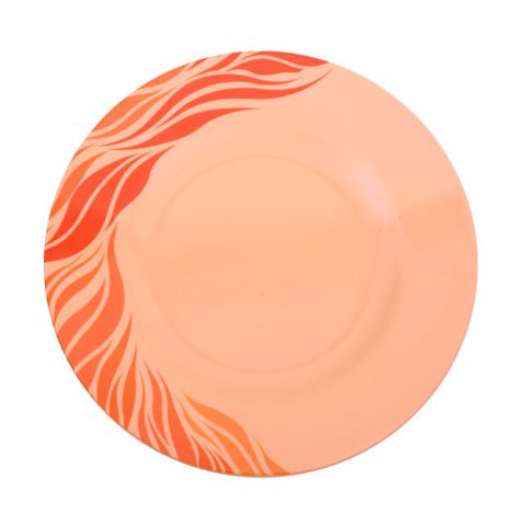 Royalford Melamine 8&quot;Dinner Plate Aquathai (Orange)