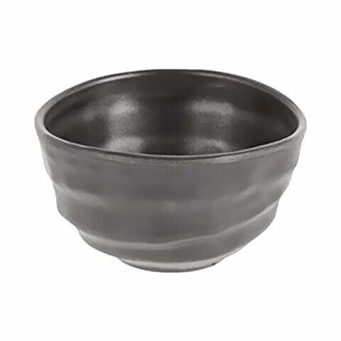 Dinewell Veg Bowl Matte Black 10.5cm