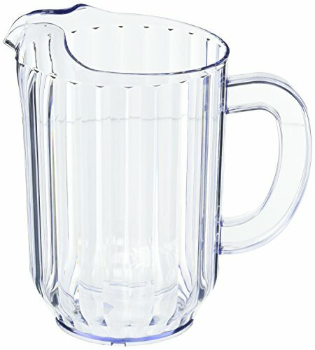 Winco Plastic Water Pitchers, 60-Ounce