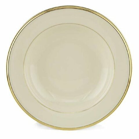 Lenox Eternal Rimmed Bowl, Pasta/Soup, Ivory