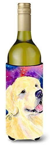 Caroline&#39;s Treasures Ss8753Literk Golden Retriever Wine Bottle Beverage Insulator Beverage Insulator Hugger, Wine Bottle, Multicolor