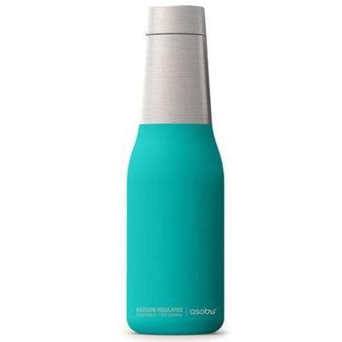 Asobu - Oasis Vacuum Insulated Double Walled Water Bottle Turquoise 600 ml