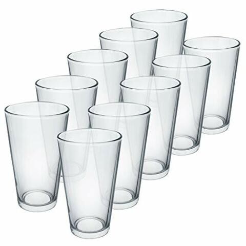 ARC International Luminarc Pub Beer Glass, 16-Ounce, Set of 10