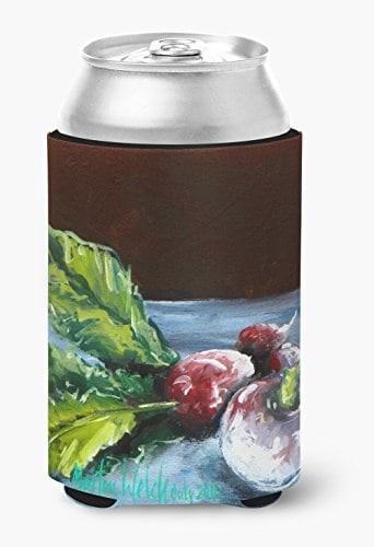 Caroline&#39;s Treasures Mw1069Cc Vegetables - Turnips Turnips Can Or Bottle Beverage Insulator Hugger, Can Hugger, Multicolor