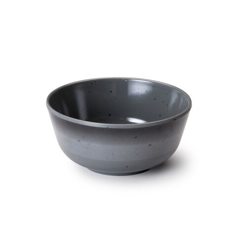 DINEWELL RIVA GREY MELAMINE BOWL 4.5&quot;