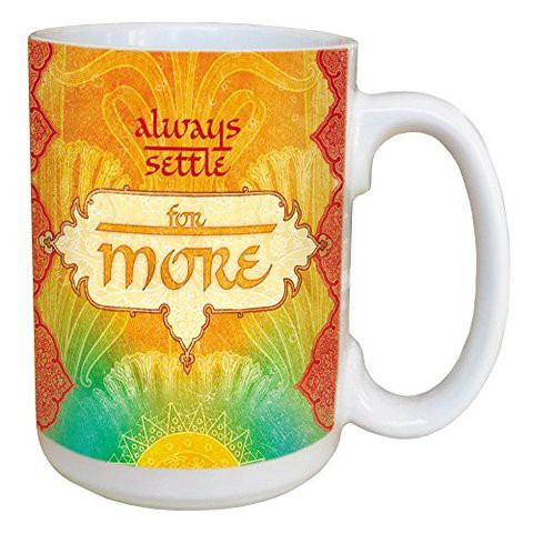 Tree-Free Greetings Angi And Silas More Ceramic Mug With Full-Sized Handle, 15-Ounce