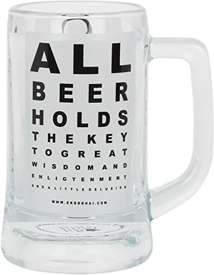 Ek Do Dhai Beer Test Beer Mug