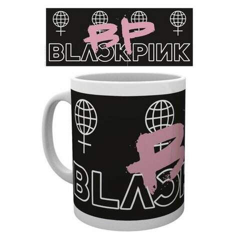 BLACK PINK DRIP MUG