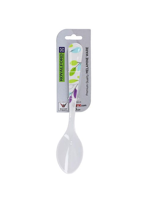 Royalford Melamine Table Spoon White/Blue/Green 10cm