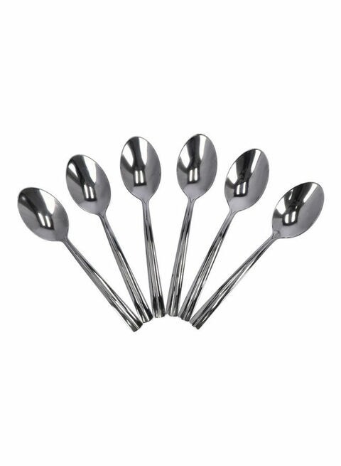 Delcasa 6-Piece Tea Spoon Silver