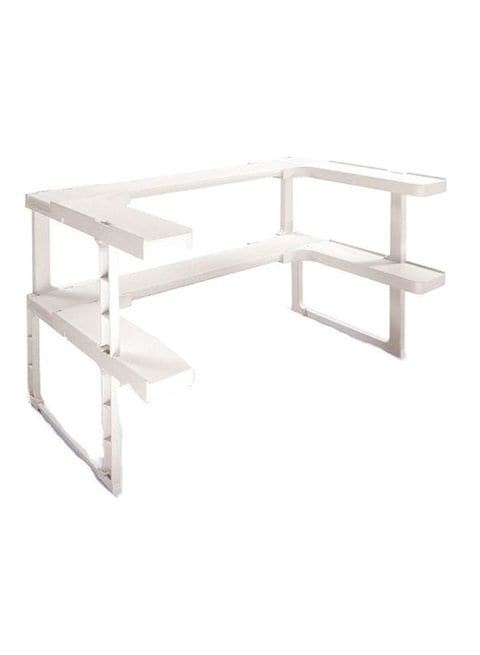 Generic - Kitchen Spice Rack Shelf Organizer White