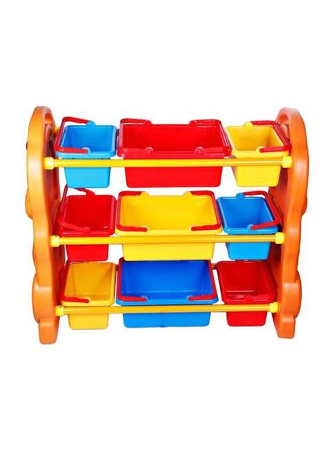 Amerteer Kids Toy Storage Organizer Bins , Children Organizing Shelf