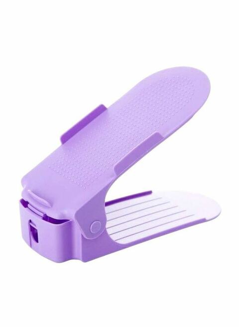 Generic Double Layer Shoe Rack Light Purple