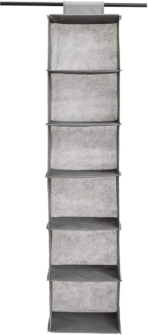 Doreen 6-Tier Hanging Shelf Closet Storage Organizer(GC3064A)