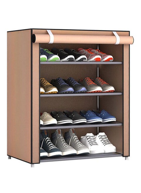 Generic Shoes Organizer Rack Brown 30X60X55cm